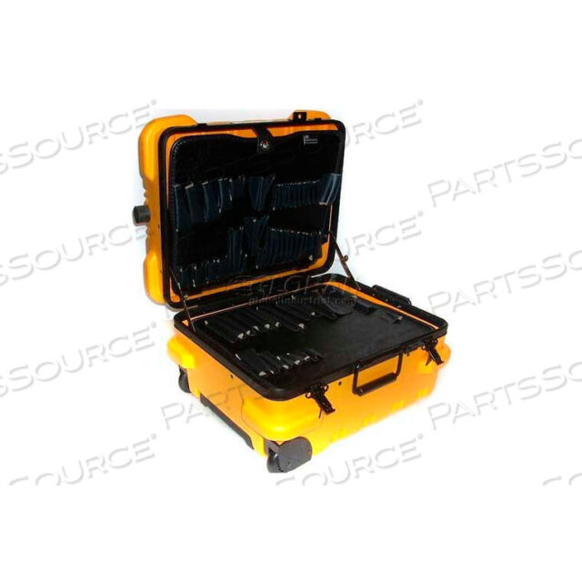 OEM#: 95-00-008587MMST9YCART, ВОЕННЫЙ ИНСТРУМЕНТАЛЬНЫЙ ЯЩИК НА КОЛЕСАХ, 19,5 Д X 16 Ш X 13 В, ЖЕЛТЫЙ от CH Ellis Co Inc