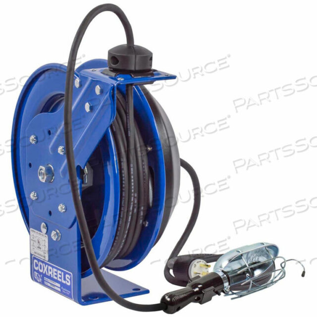 OEM#: PC24-0016-EPOWER CORD SPRING REWIND REEL: INCAND. CAGE LIGHT, 100 CORD, 16 AWG от Coxreels