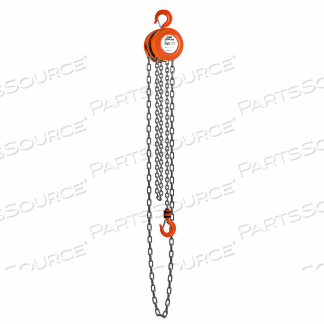 OEM#: 2255ASERIES 622 РУЧНАЯ ЦЕПНАЯ ТАЛЬ ГРУЗОПОДЪЕМНОСТЬЮ 1/2 ТОННЫ 10 ПОДЪЕМОВ от Columbus McKinnon