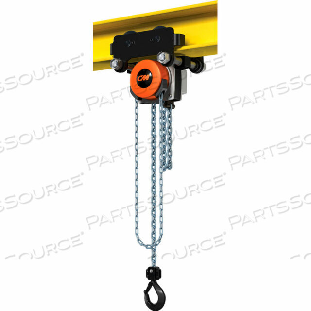 OEM#: HU2000PA15HURRICANE 360 КОМБИНИРОВАННЫЙ СТАНДАРТНЫЙ ЛЕБЕДКА И ТЕЛЕЖКА ГРУЗОПОДЪЕМНОСТЬЮ 2 ТОННЫ, 15 ПОДЪЕМНЫХ МОСТОВ от Columbus McKinnon