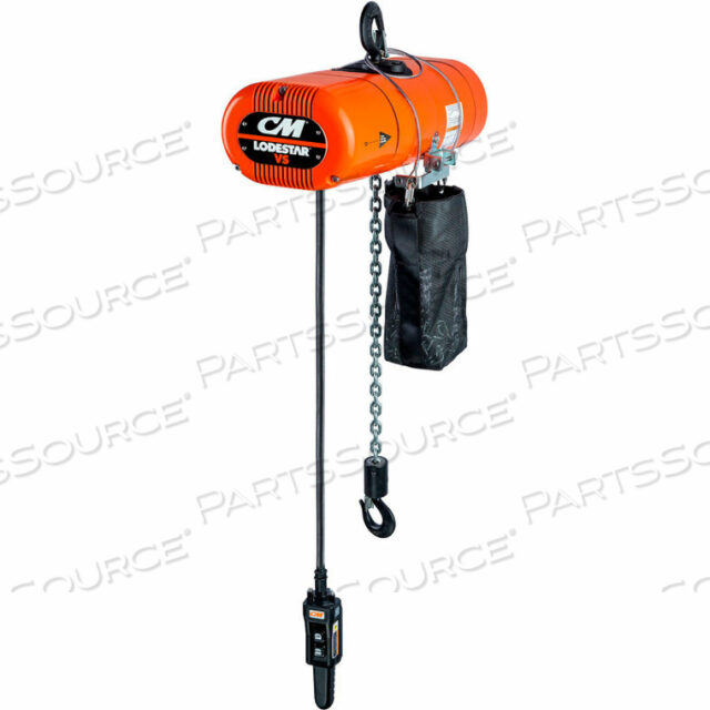OEM#: LV02161B102MALODESTAR VS 1/4 TON, ELECTRIC CHAIN HOIST, 10 LIFT, 16 FPM, 460V by Columbus McKinnon