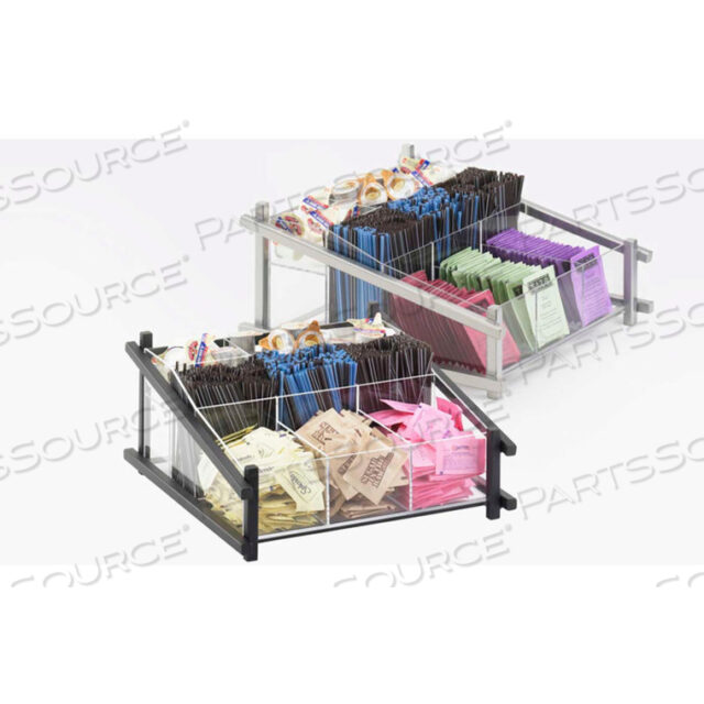 OEM#: 1148-74ОРГАНИЗАТОР ДЛЯ ПРИПРАВ ONE BY ONE 13 Ш X 14 Г X 6-1/2 В СЕРЕБРИСТЫЙ от Cal Mil Plastics