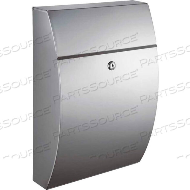 OEM#: WF-0906AWINFIELD SERIES GLACIAL НАСТЕННЫЙ ЗАПИРАЮЩИЙСЯ ПОЧТОВЫЙ ЯЩИК ИЗ НЕРЖАВЕЮЩЕЙ СТАЛИ от Qualarc