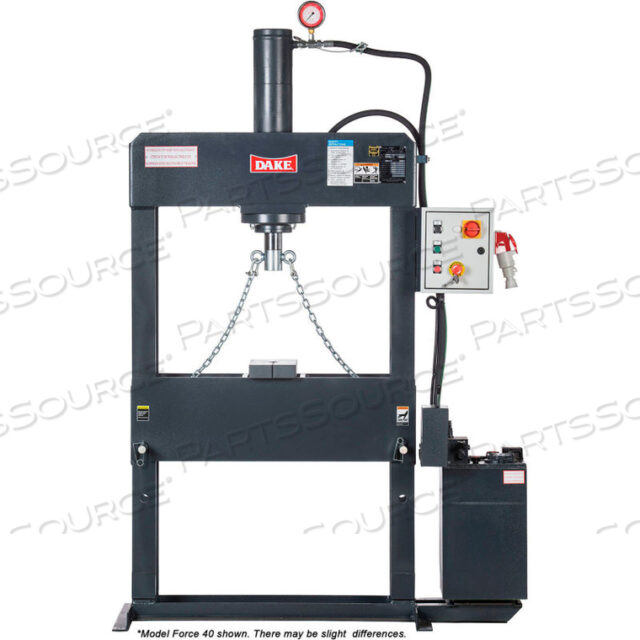 OEM#: 972005-2FORCE 100 100-ТОННАЯ Н-ОБРАЗНАЯ РАМА С ЭЛЕКТРОПРИВОДОМ, 220-3 PH от Dake Corporation