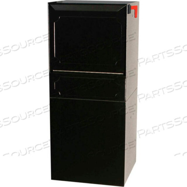 OEM#: DVU0050-1PARCEL PROTECTOR VAULT MAILBOX AND PARCEL DROP DVU0050 - REAR ACCESS - BLACK by Dvault Company