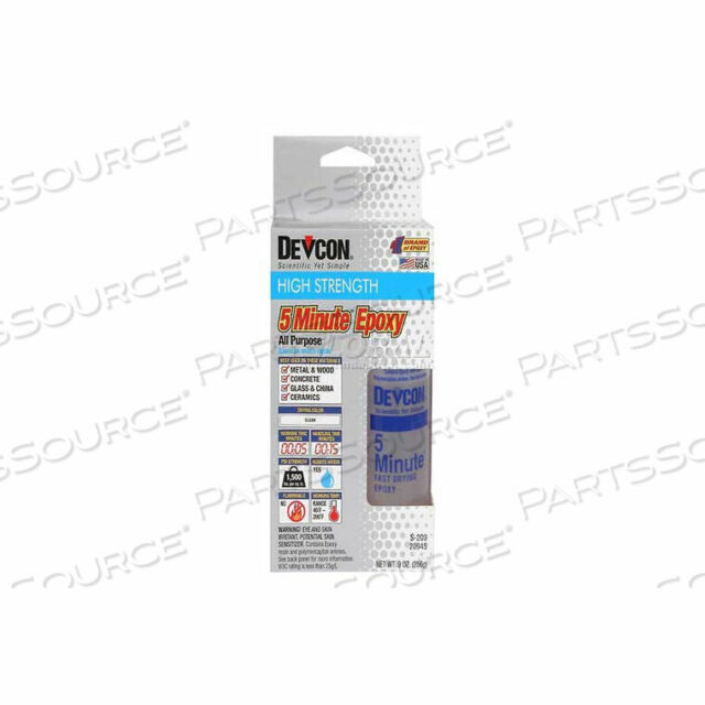 OEM#: 209455 MINUTE FAST DRYING EPOXY, 2-4.5 OZ. BOTTLES by Devcon