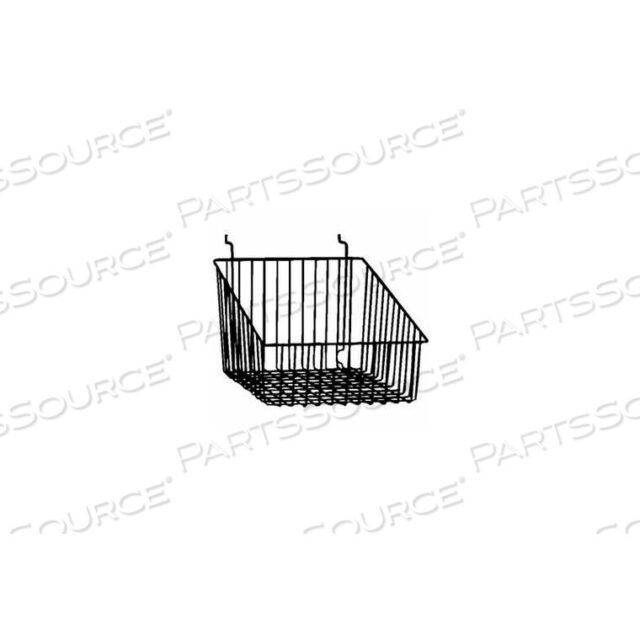 OEM#: BSK14/EC12W X 12D X 8H НАКЛОННАЯ ПЕРЕДНЯЯ КОРЗИНА - ПОЛУГЛЯНЦЕВЫЙ ЭПОКСИДНЫЙ ХРОМ от Econoco