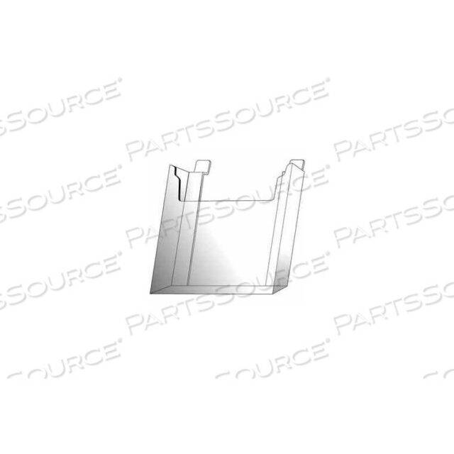 OEM#: IM/SW8118-1/2W X 11H АКРИЛОВЫЙ РЕЕЧНЫЙ ДЕРЖАТЕЛЬ ДЛЯ ЛИТЕРАТУРЫ - ПРОЗРАЧНЫЙ от Econoco