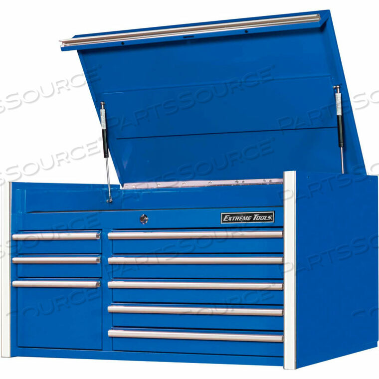 OEM#: RX412508CHBL41W X 25D X 21-3/8 H КОМОД С 8 ЯЩИКАМИ И СИНЕЙ ВЕРХНЕЙ СТОРОНОЙ от Extreme Tools Inc.