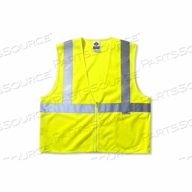 OEM#: 211698225Z CLASS 2 STANDARD VEST, LIME, 4XL/5XL by Ergodyne