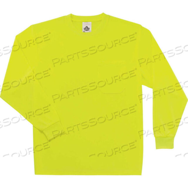 OEM#: 215878091 НЕСЕРТИФИЦИРОВАННАЯ ФУТБОЛКА С ДЛИННЫМ РУКАВОМ, ЛАЙМ, 3XL от Ergodyne