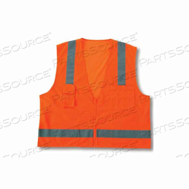 OEM#: 240138249Z ЖИЛЕТ SURVEYORS КЛАССА 2 ЭКОНОМ, ОРАНЖЕВЫЙ, S/M от Ergodyne