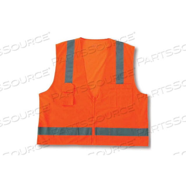 OEM#: 240158249Z ЖИЛЕТ SURVEYORS КЛАССА 2 ЭКОНОМ, ОРАНЖЕВЫЙ, L/XL от Ergodyne