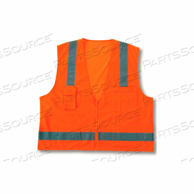 OEM#: 240198249Z ЖИЛЕТ SURVEYORS КЛАССА 2 ЭКОНОМ, ОРАНЖЕВЫЙ, 4XL/5XL от Ergodyne
