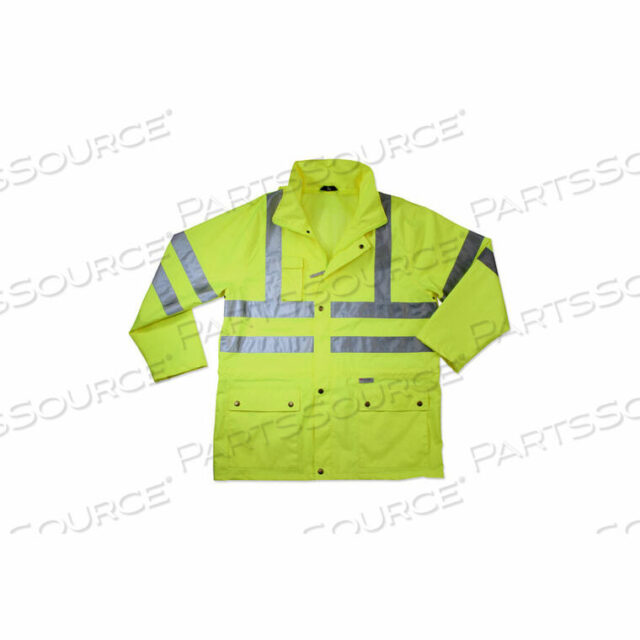 OEM#: 243228365 КУРТКА-ДОЖДЕВИК КЛАССА 3, ЛАЙМ, S от Ergodyne