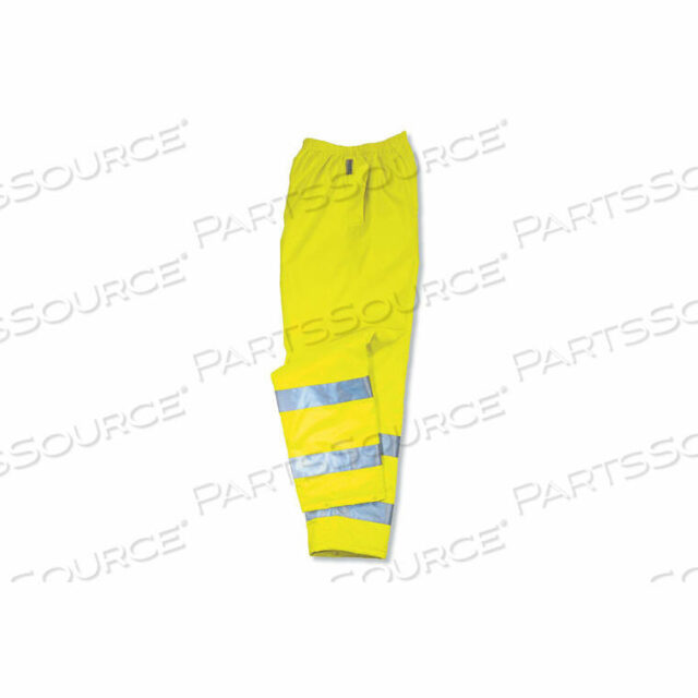 OEM#: 244288915 БРЮКИ-ДОЖДЕВИКИ CLASS E, ЛАЙМОВЫЕ, 4XL от Ergodyne