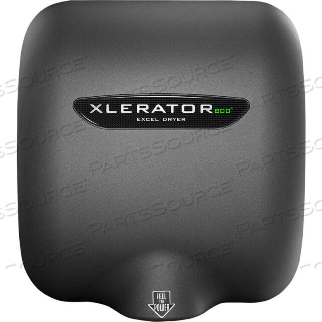 OEM#: 708161AHXLERATORECO АВТОМАТИЧЕСКАЯ СУШИЛКА ДЛЯ РУК С ШУМОПОДАВЛЕНИЕМ И HEPA-ФИЛЬТРОМ, ГРАФИТ, 110-120 В от Excel Dryer