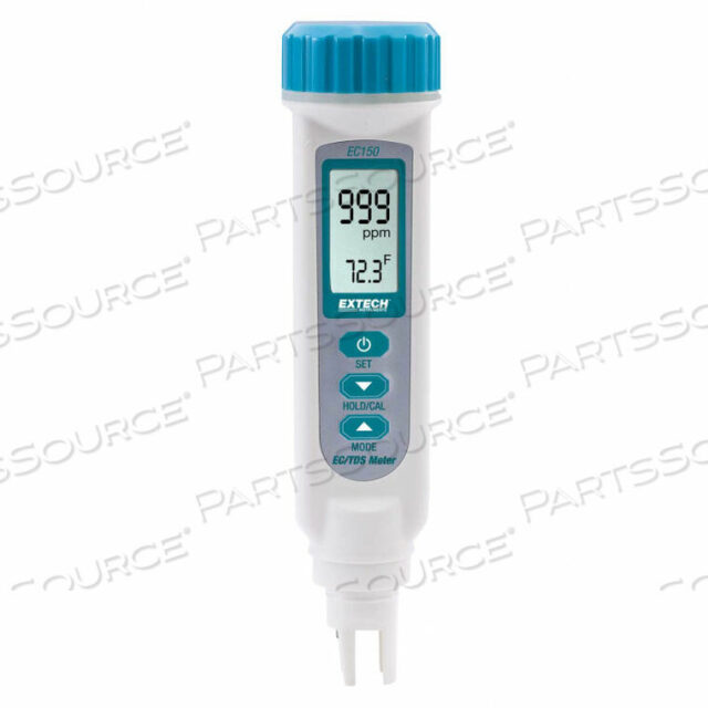 OEM#: EC150ИЗМЕРИТЕЛЬ ПРОВОДИМОСТИ/TDS/ТЕМПЕРАТУРЫ, ЗАЩИТНЫЙ КОЛПАЧОК, 4 БАТАРЕИ КЛАПАННОГО ТИПА от Extech Instruments