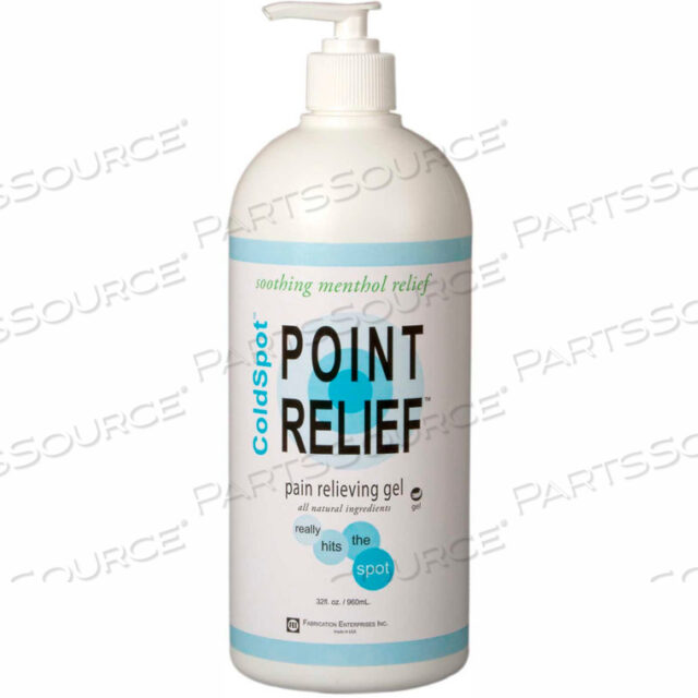OEM#: 11-0711-16POINT RELIEF COLDSPOT PAIN LELIEF GEL, 32 УНЦИИ. ФЛАКОН С ПОМПОЙ, УПАКОВКА ИЗ 16 ШТУК от Fabrication Enterprises
