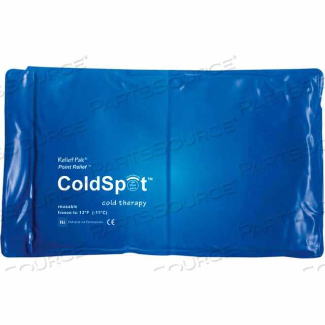 OEM#: 11-1003RELIEF PAK COLDSPOT МНОГОРАЗОВЫЙ СИНИЙ ВИНИЛОВЫЙ ХОЛОДНЫЙ КОМПЛЕКТ, ПОЛОВИННЫЙ РАЗМЕР 7 X 11 от Fabrication Enterprises