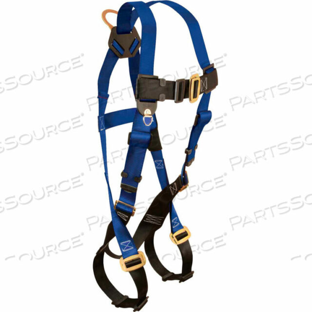 OEM#: 7015CONTRACTOR 1-D ПОЛНАЯ ОБВЯЗКА, 1 D-ОБРАЗНОЕ КОЛЬЦО НА СПИНЕ, РАЗМЕР UNIFIT от Falltech