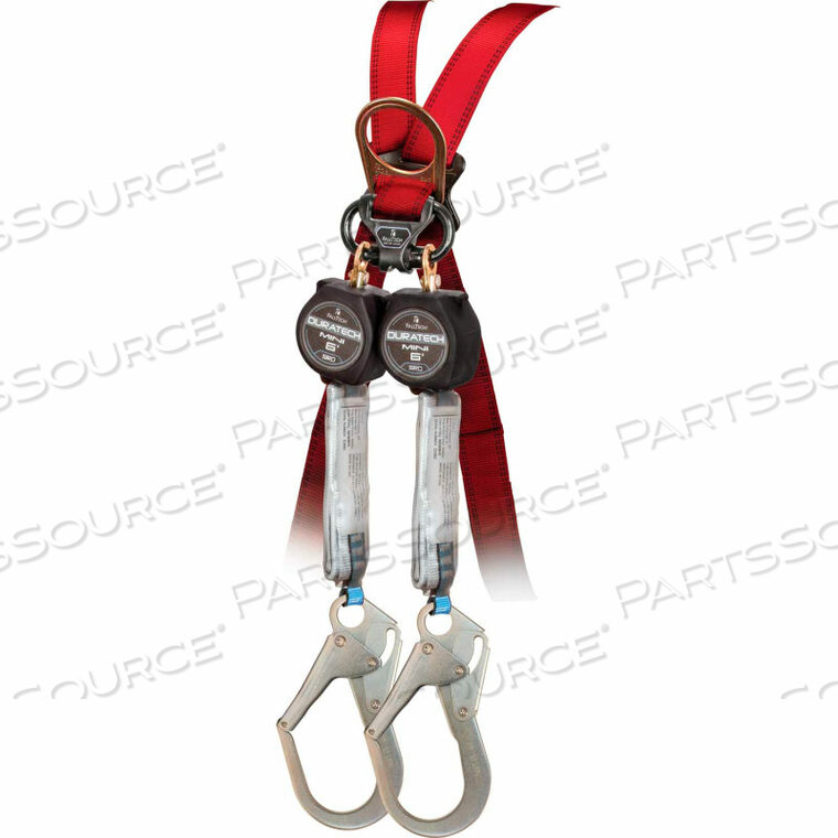 OEM#: 72706TB3DURATECH 6 MINI SRD ДВУХЛЕПЫЙ КАРАБИН И СТАЛЬНЫЕ АРМАТУРНЫЕ КРЮКИ от Falltech