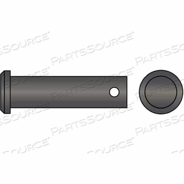 7/8 X 8 CLEVIS PIN - LOW CARBON STEEL - PLAIN