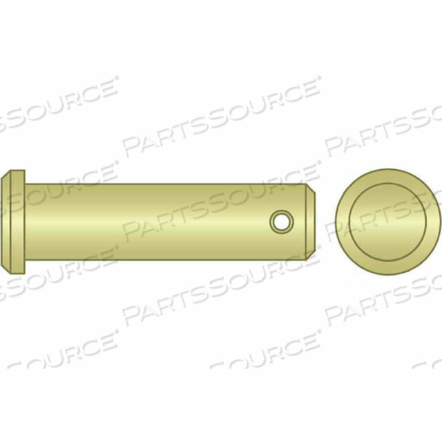 ШТИФТ SAE 3/8 X 1.060 - НИЗКОУГЛЕРОДИСТАЯ СТАЛЬ - ЖЕЛТЫЙ ЦИНК - США