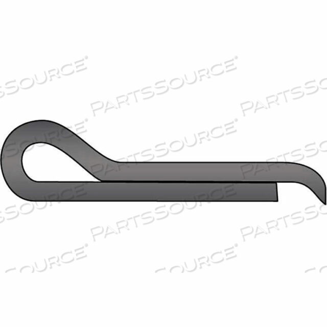 ШПЛИНТ 1/8 X 1-1/2 HAMMERLOCK - УГЛЕРОДИСТАЯ СТАЛЬ - ГЛАДКИЙ - ASME 18.8.1 - СДЕЛАНО В США