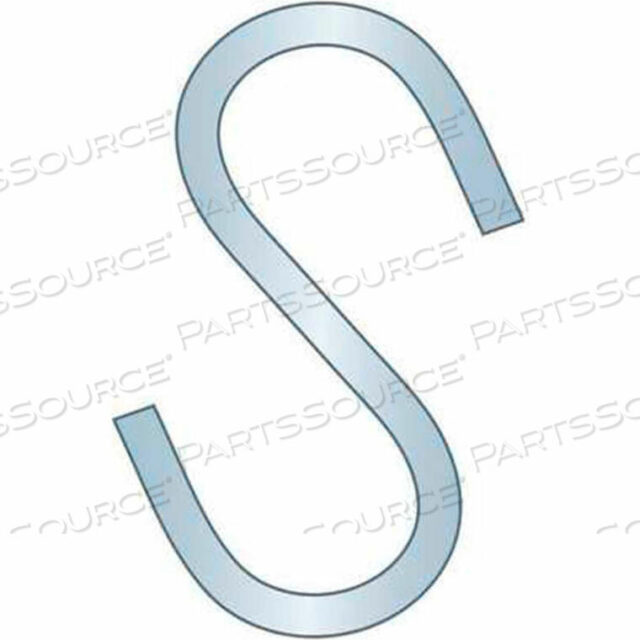 OEM#: SHKS-009S-HOOK - 2 L X .148 THICK - STAINLESS STEEL - PLAIN - USA - G.L. HUYETT by Flint Hills Trading