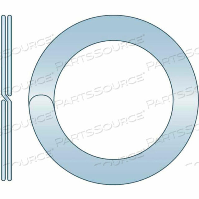 OEM#: SRZ-1062SPLIT RING - 1.250 O.D. X 1.062 I.D. X .094 THICK - SPRING STEEL - ZINC CLEAR - USA by Flint Hills Trading