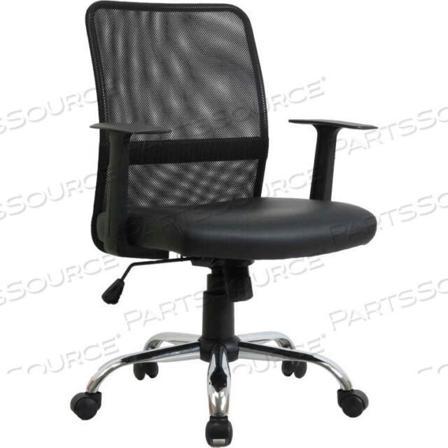 OEM#: 80156MINTERION MESH BACK TASK CHAIR - LEATHER - BLACK от Global Seating Solutions LLC