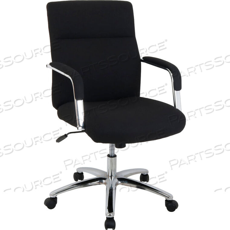 OEM#: 81157M-1 INTERION РАБОЧЕЕ КРЕСЛО С ВЫСОКОЙ СПИНКОЙ И ТКАНИ - ЧЕРНОЕ от Global Seating Solutions LLC