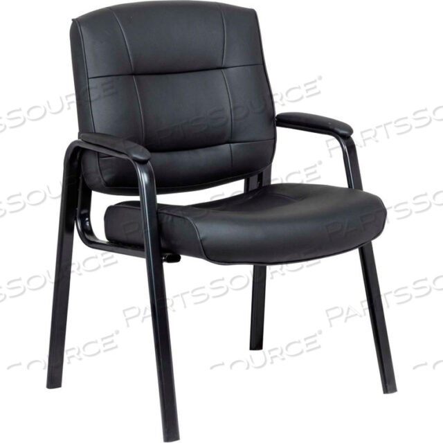 OEM#: 81562G-ANTINTERION АНТИМИКРОБНОЕ КОЖАНОЕ ГОСТЕВОЕ КРЕСЛО, ЧЕРНОЕ от Global Seating Solutions LLC