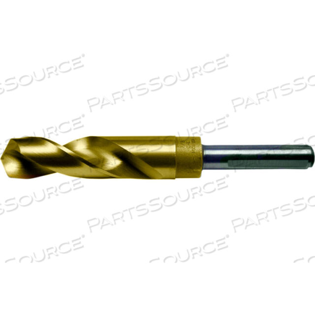 190C-TN 7/8 ОБЩЕГО НАЗНАЧЕНИЯ TIN 118 SILVER & DEMING DRILL С 1/2 УКОРОЧЕННЫМ ХВОСТОВИКОМ