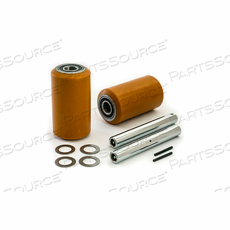 OEM#: GWK-8HBW30-LWLOAD КОМПЛЕКТ КОЛЕС ДЛЯ ЭЛЕКТРИЧЕСКОЙ ТЕЛЕЖКИ ДЛЯ ПОДДОНОВ - ПОДХОДИТ ДЛЯ TOYOTA МОДЕЛЬ № 8HBW30 по GPS - Generic Parts Service