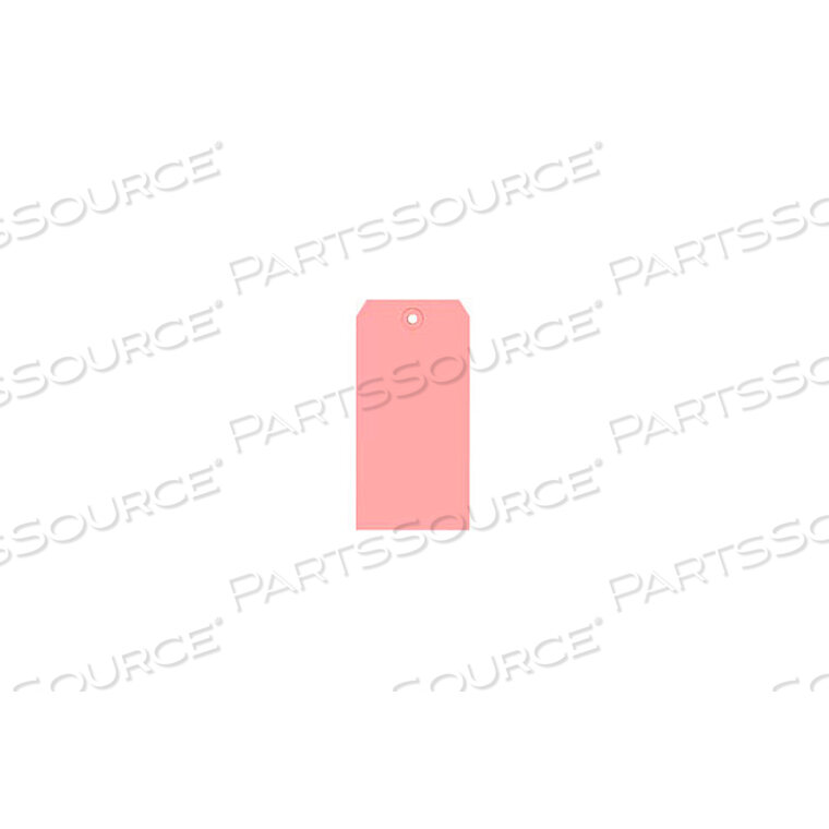 OEM#: G11051J#5 РОЗОВАЯ ТРАНСПОРТНАЯ БИРКА УПАКОВКА 4-3/4 X 2-3/8 - 1000 ШТ. от бренда Partners