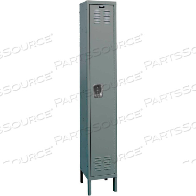OEM#: U1518-1HGSОДНОЯРУСНЫЙ 1-ДВЕРНЫЙ СТАЛЬНОЙ ШКАФЧИК ПРЕМИУМ-КЛАССА, 15WX21DX72H, ТЕМНО-СЕРЫЙ, В РАЗОБРАННОМ СОБРАНИЕМ от Hallowell