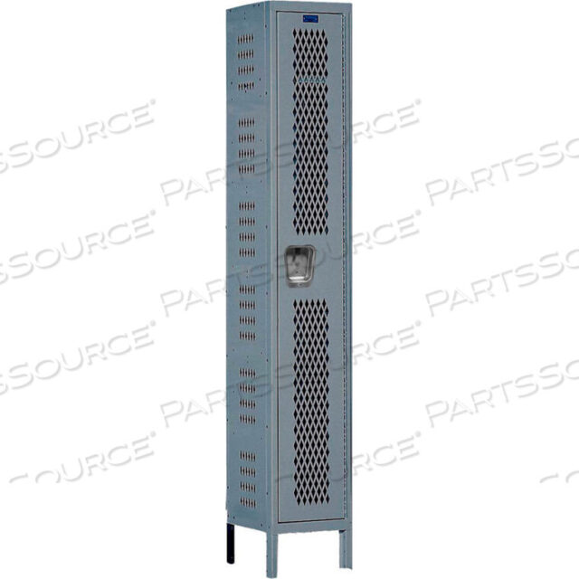 OEM#: U1518-1HV-A-HGU1518-1HV-A ПРОЧНЫЙ ВЕНТИЛИРУЕМЫЙ ШКАФ ОДНОЯРУСНЫЙ 15X21X72 В СБОРЕ - ТЕМНО-СЕРЫЙ от Hallowell