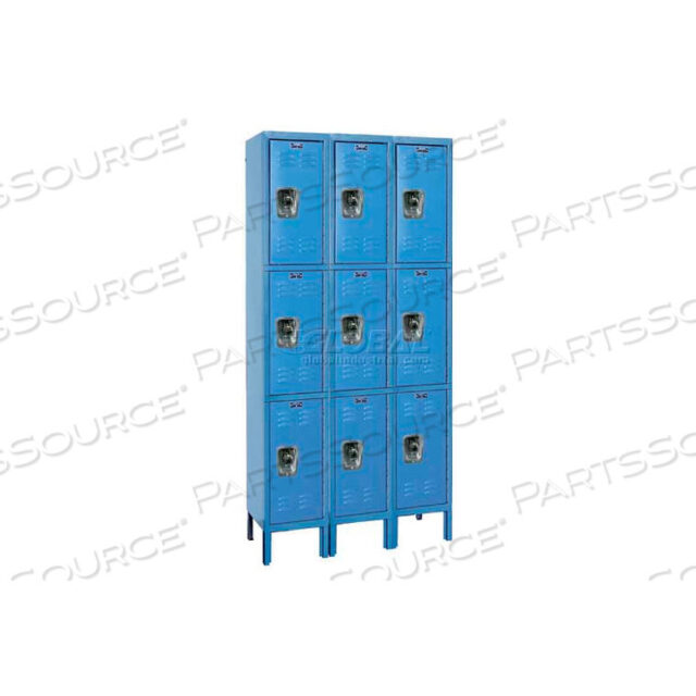 OEM#: URB3258-3A-MBREADYBUILT ШКАФЧИК, 12 Ш X 15 Г X 24 В, СИНИЙ, ТРЕХЪЯРУСНЫЙ, ШИРИНА 3 от Hallowell
