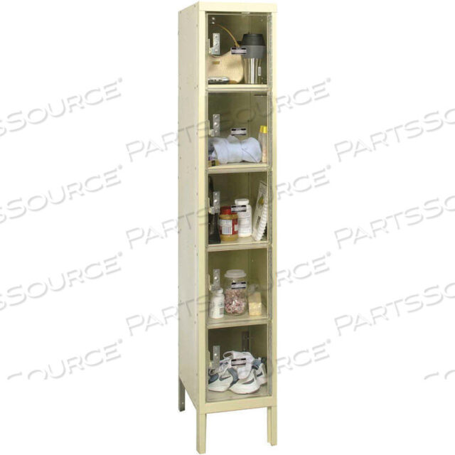 OEM#: USVP1226-5PT-GLGLOBAL ПРОМЫШЛЕННЫЙ ПЯТИЭТАЖНЫЙ 5-ДВЕРНЫЙ ПРОЗРАЧНЫЙ ШКАФЧИК, 12 ШИРИНА X 12 ДИАПАЗОНОВ X 12 В, КОРИЧНЕВЫЙ, В РАЗОБРАННОМ СОБРАНИЕМ от Hallowell