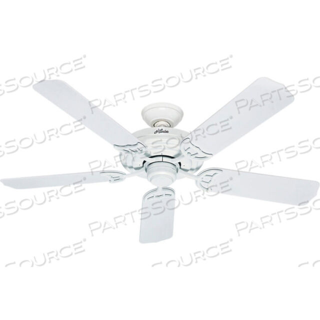OEM#: 53054SEA AIR 52 НАРУЖНЫЙ ПОТОЛОЧНЫЙ ВЕНТИЛЯТОР - БЕЛЫЙ от Hunter Fan Co. / Casablanca Fand Co.