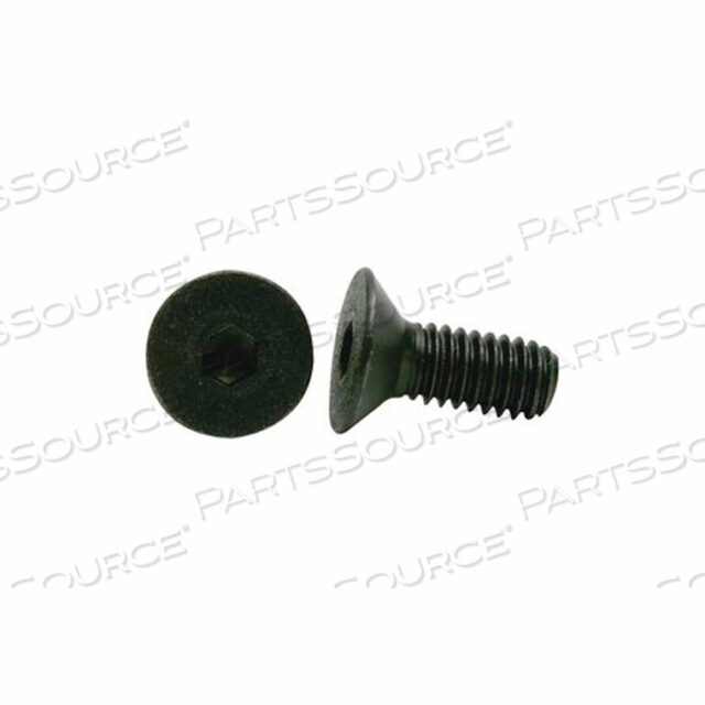 OEM#: 600024-40 X 1/4 FLAT SOCKET CAP SCREW - STEEL - BLACK OXIDE - UNC - PKG OF 100 - USA - HOLO-KROME by Holo - Krome