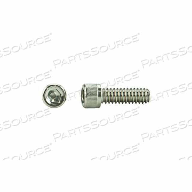 #6-32 X 1/2 ВИНТ С ШЕСТИГРАННОЙ ГОЛОВКОЙ - 18-8 НЕРЖАВЕЮЩАЯ СТАЛЬ - UNC - ASTM F837 - США - УПАКОВКА 100 ШТ.