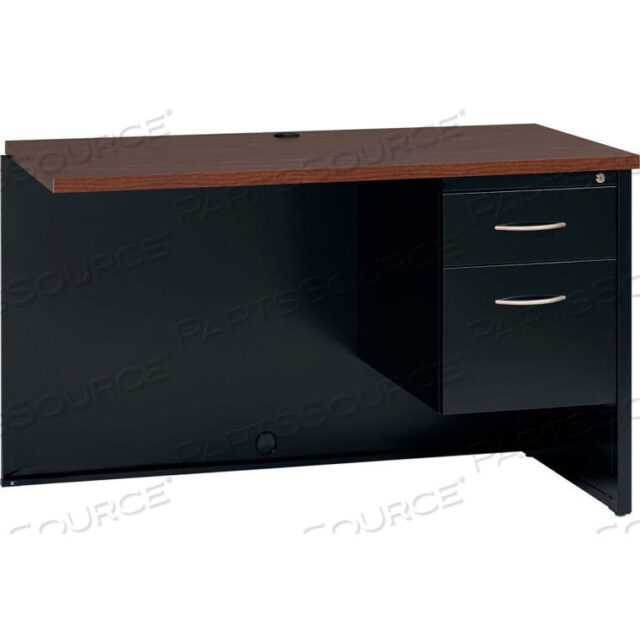 OEM#: 20545МОДУЛЬНЫЙ СТАЛЬНОЙ ПРАВЫЙ СТОЛ ВОЗВРАТА - 48 X 24 - ЧЕРНЫЙ/ОРЕХОВЫЙ от Hirsh