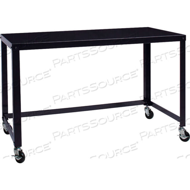 OEM#: 21113STEEL INDUSTRIAL 48 МОБИЛЬНЫЙ СТОЛ В ЧЕРНОМ ЦВЕТЕ от Hirsh