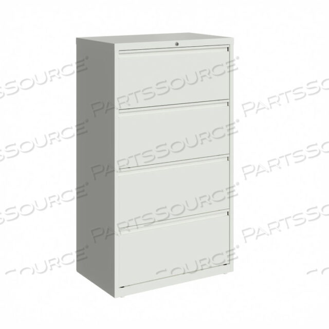 OEM#: 2369830 ШИРОКИЙ БОКОВОЙ ШКАФ ДЛЯ ФОТОГРАФИЙ С 4 ЯЩИКАМИ - БЕЛЫЙ от Hirsh