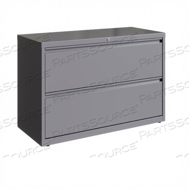 OEM#: 2374842 ШИРОКИЙ БОКОВОЙ ШКАФ ДЛЯ ФОТОГРАФИЙ С 2 ЯЩИКАМИ - ARCTIC SILVER от Hirsh