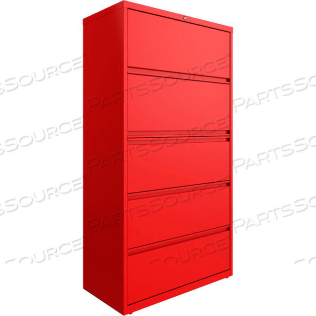 OEM#: 24258HL10000 СЕРИЯ БОКОВАЯ ПАПКА ШИРИНОЙ 36, 5 ЯЩИКОВ - КРАСНАЯ ЛАВА от Hirsh