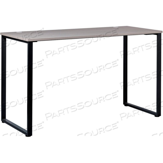 OEM#: 695593INTERION ОТКРЫТЫЙ СТОЛ ДЛЯ РАБОТЫ СТОЯ - 60 Ш X 24 Г X 40 В - СЕРАЯ СТОЛЕШНИЦА С ЧЕРНЫМИ НОЖКАМИ от Hirsh